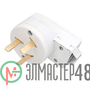 Вилка штепсельная 32А 250В бел. Bylectrica В32-001