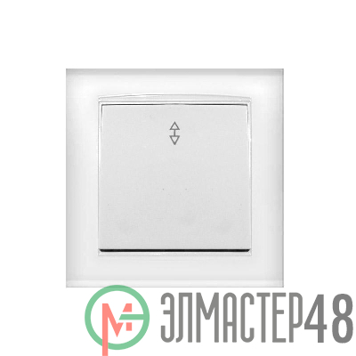 Выключатель проходной 1-кл. СП Бриллиант 10А IP20 бел. Universal 7947373