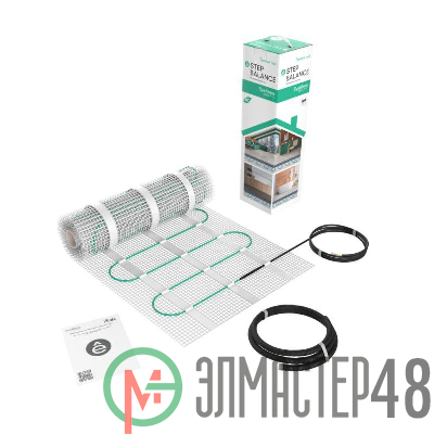 Мат нагревательный Step Balance SBM150005 150Вт/кв.м 75Вт 0.5кв.м SE SBM150005