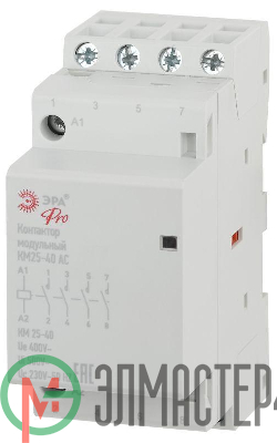 Контактор модульный КМ25-40 AC PRO NO-902-298 ЭРА Б0049163
