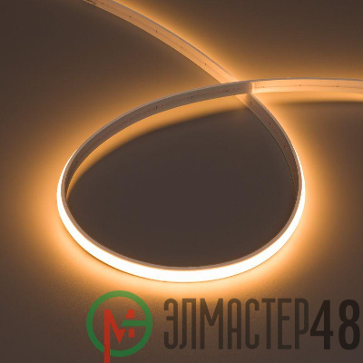 Лента светодиодная MOONLIGHT-TOP-M280-10x5mm 24V Warm 2200К 15Вт/м IP65 wire x1 прямой вывод кабеля герметичная (уп.5м) Arlight 041524