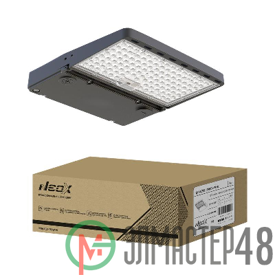 Светильник светодиодный ДКУ-LEVEL 100PA3С-PC-BL 100-240В 100/80/50Вт IP66 175лм/Вт 3CCT уличный 5лет NEOX 4690612062945
