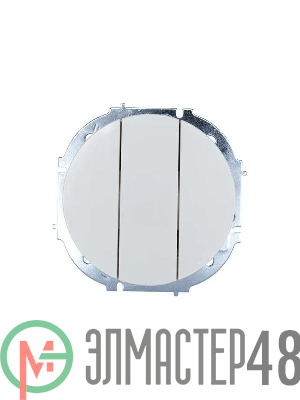 Выключатель 3-кл. СП OSEN механизм бел. LEZARD 743-0288-109