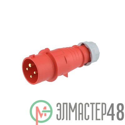Вилка эл. каб. 32А 3P+E 400В IP44 DKC DIS2133236