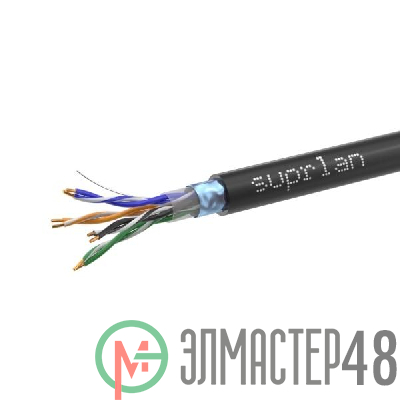 Кабель FTP 4х2х24AWG кат.5е медь наруж. прокл. Standart 305м (м) SUPRLAN 01-1028