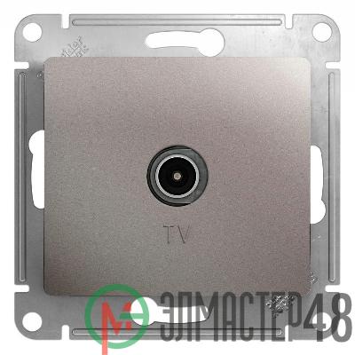 Механизм коннектора TV антены Glossa платина SchE GSL001293