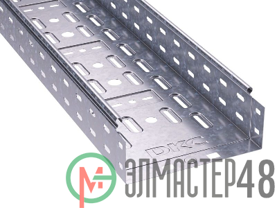 Лоток листовой перфорированный 200х80 L3000 сталь 0.8мм DKC 35304