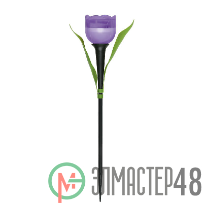 Светильник садовый USL-C-453/PT305 на солнечной батарее "Лиловый тюльпан" PURPLE TULIP IP44 Uniel UL-00004278