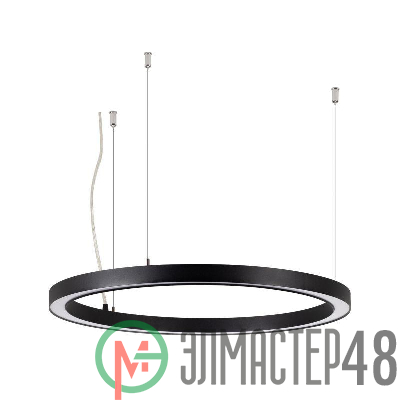 Светильник светодиодный SP-CIRCLE-HANG-O3535-D600-35W Warm3000 (RAL9005 120 deg 230В) IP40 LED алюм. Arlight 049362