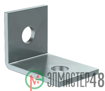 Уголок крепежный одинарный для STRUT-профиля EZ IEK CLM50D-UOS-058-40