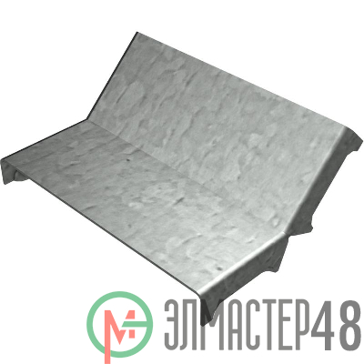 Крышка для угла вертикального внутр. 45град. осн.400 (80/100) сталь 0.8мм KNL45-400(80/100) КМ LO1834