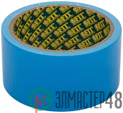 Лента клейкая универсальная армированная "Ductape" 48ммх10м син. FIT 11780
