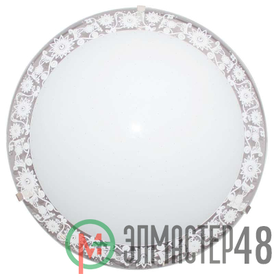 Светильник ДПБ "Полюшко" M02 300х80 LED 24Вт 6000К IP20 глянц. бел./кл.штамп металлик (инд.упак.) Элетех 1030450326