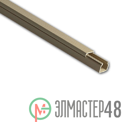 Кабель-канал 12х12 L2000 пластик сосна (светл. основа) Рувинил РКК-12х12-27М