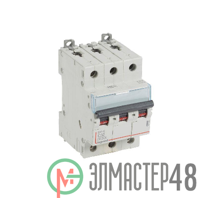 Выключатель автоматический модульный 3п C 32А 6кА DX3-E 6000 3мод. 230/400В Leg 407294