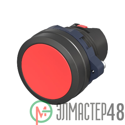 Головка кнопки плоская без фиксации красн. DKC M22P-FMRP