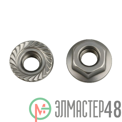 Гайка М6 с насечкой (уп.200шт) DKC CM100600