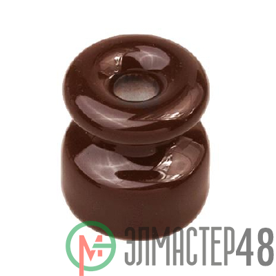 Изолятор ОП керамика корич. (уп.50шт) Bironi R1-551-02-50