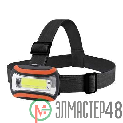 Фонарь налобный HL 07O LED 3ААА 3 реж. оранж. IN HOME 4690612031835