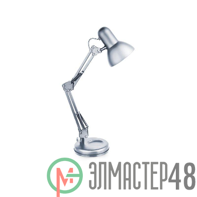 Светильник KD-313 C03 настол. 230В 60Вт E27 серебро Camelion 13641