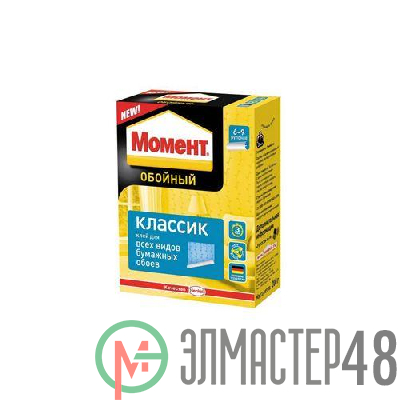Клей обойный Классик 200г Момент Б0008054