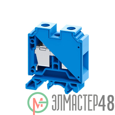 Клемма проходная винтовая OptiClip CTS-35-I-BU-125A-(4-35) син. КЭАЗ 289782