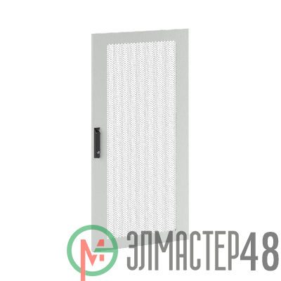 Дверь одностворчатая для IT-CQE 2200х600 перфорир. RAL7035 DKC RGITCPMS2260