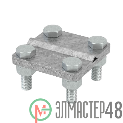 Соединитель пруток-полоса с раздел. пластиной DKC NG3102