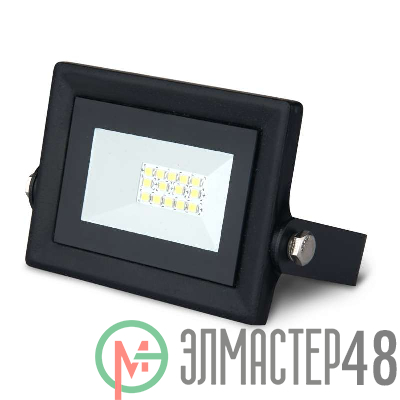 Прожектор светодиодный Elementary Led Qplus 10Вт IP65 6500К черн. Gauss 613511310