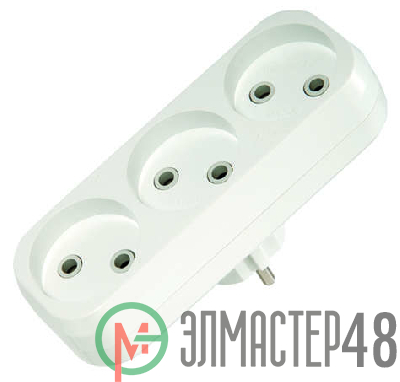Разветвитель 3-м без заземл. Makel 10032