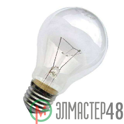 Лампа накаливания Б 95Вт E27 230В (верс.) Лисма 305000200\305003100