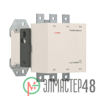 Контактор магнитный DSC500-3C00A230 500А 250кВт (AC3) 220В AC YON DSC500-3C00A230
