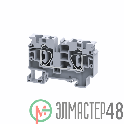 Клемма проходная пружинная OptiClip CX-10-I-57A-(0.2-10) сер. КЭАЗ 289717