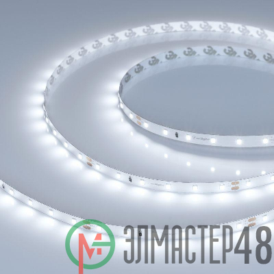 Лента светодиодная UL-A60-8mm 24V White 6000К 4.8Вт/м IP20 (уп.5м) Arlight 042280