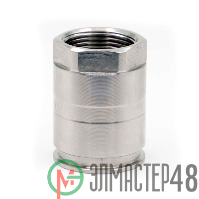 Муфта труба-коробка d25мм IP66/IP67 М25х1.5 внутренняя резьба нержавеющая сталь AISI 303 DKC 6112-25X