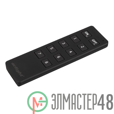 Пульт SMART-R8-DIM 8 зон. 2.4G IP20 пластик Arlight 023029