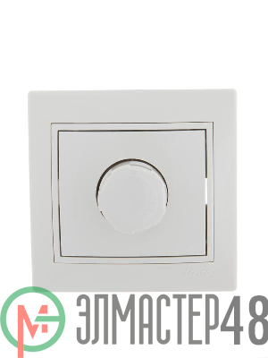 Светорегулятор СП 1000Вт Мира бел/бел. Lezard 701-0202-157