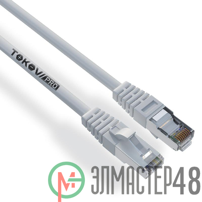 Патч-корд кат.5Е F/UTP 24 AWG LSZH 5м TOKOV PRO TOKOV Eletrcic TKP-PC06-5EF-CULSZH-5M