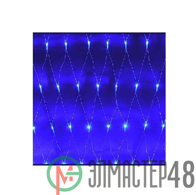 Гирлянда сеть 2.0х1.5м NTLD300-B-E-F 10% мигающих LED B уличная IP44 син. SHLights 4690601034793