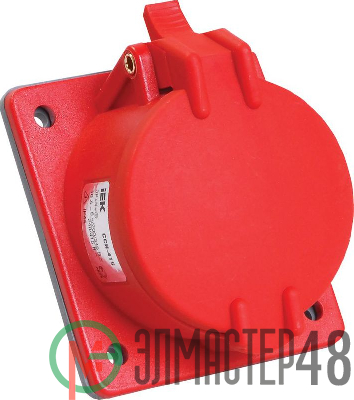 Розетка СП Magnum 32А 200/346-240/415В 3P+PE+N 6ч ССИ-425 IP44 ИЭК PSN42-032-5