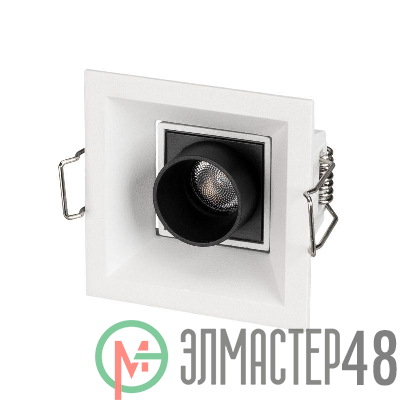 Светильник светодиодный MS-ORIENT-BUILT-TURN-TC-S67x67-3W Warm3000 WH-BK 30 deg IP20 230В металл Arlight 031927