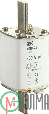Вставка плавкая ППНИ-35 200А габарит 1 ИЭК DPP30-200