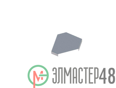 Крышка для лотка углового осн.150 сталь 1мм ЛМсК-90Г цУТ1.5 СОЭМИ Н0121410123