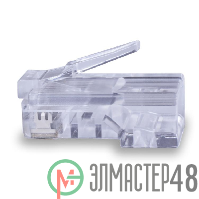 Коннектор 8P8C U/UTP кат.5E (RJ-45) (уп.25шт) SUPRLAN 10-0226