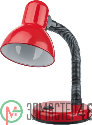 Светильник 61 638 NDF-D026-60W-R-E27 настольный на основании красн. Navigator 61638