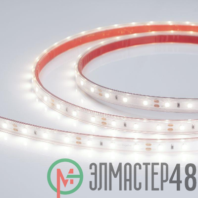 Лента светодиодная RTW-PS-A60-10mm 12V White 6000К 4.8Вт/м IP67 2835 герметичная (уп.5м) Arlight 021099(2)