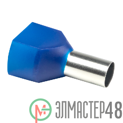 Наконечник штыревой втулочный изол. НШвИ(2) 16.0-14 (уп.50шт) EKF nhvi2-16.0-14
