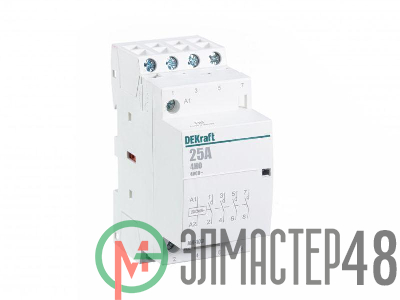 Контактор модульный МК-103 4НО 25А 230В SchE 18067DEK