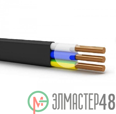 Кабель ВВГ-Пнг(А)-LS 3х16 ОК (N PE) 0.66кВ (м) Энергокабель ЭК000037926