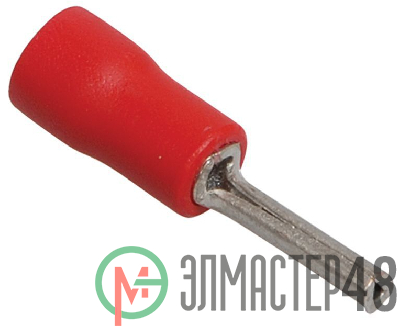 Наконечник НкИш 0.5-1.5 красн. (уп.100шт) ИЭК UNL11-L23-A19